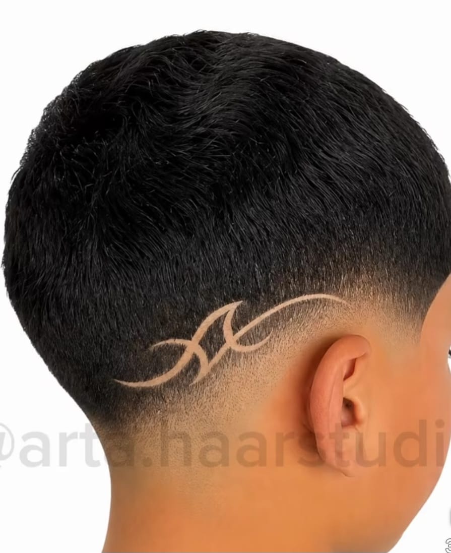Fade con diseño tribal